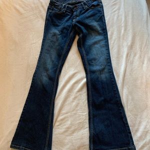 paris blue low rise y2k bootcut